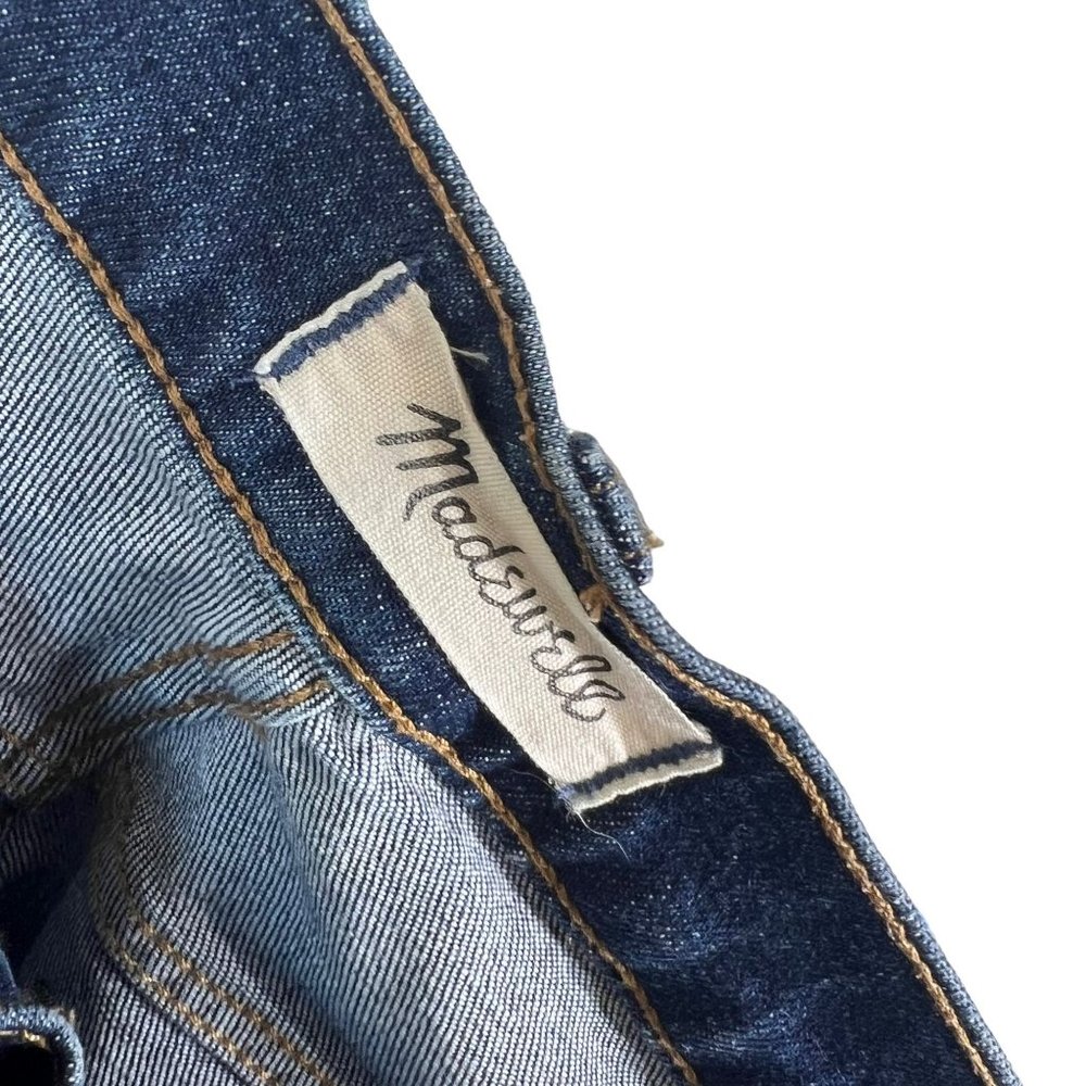 Madewell Slim Boyfriend Dark Wash Mid Rise Ankle Jeans 25 - Picture 8 of 10